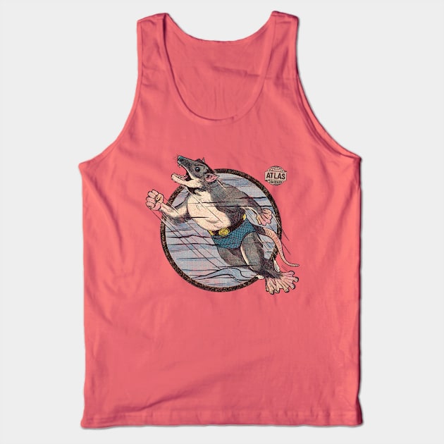 Atlas Sub-Marsupial Tank Top by ThirteenthFloor